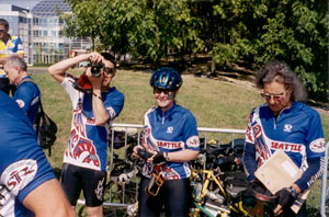 Ron, Lynne, Ken in PBP '99